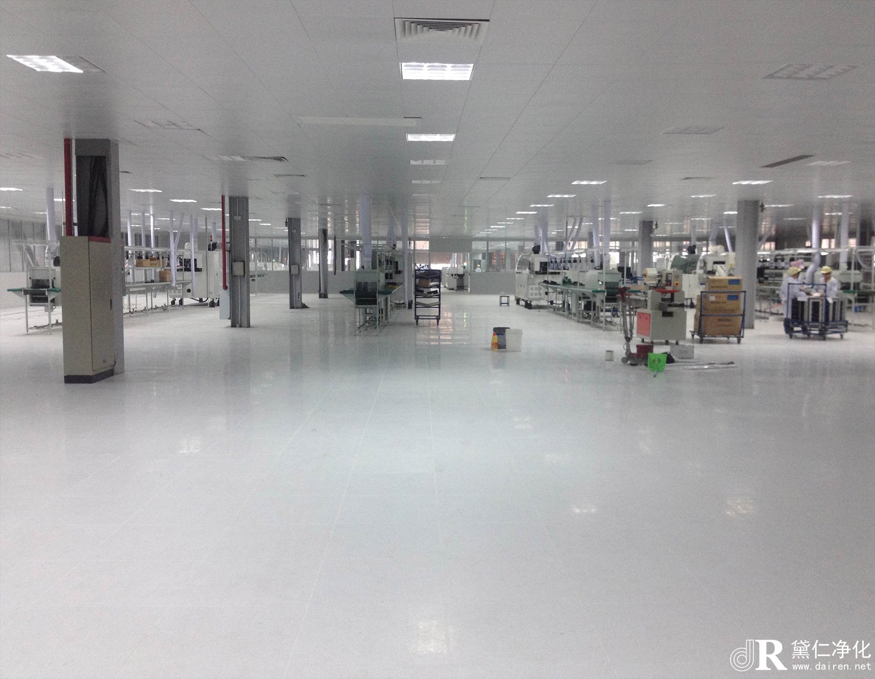 上海浦東電子潔凈廠房設計施工案例